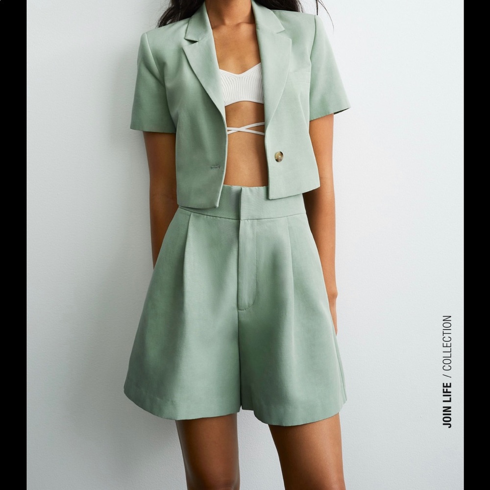 ZARA Linen blend shorts - Picture 2 of 11